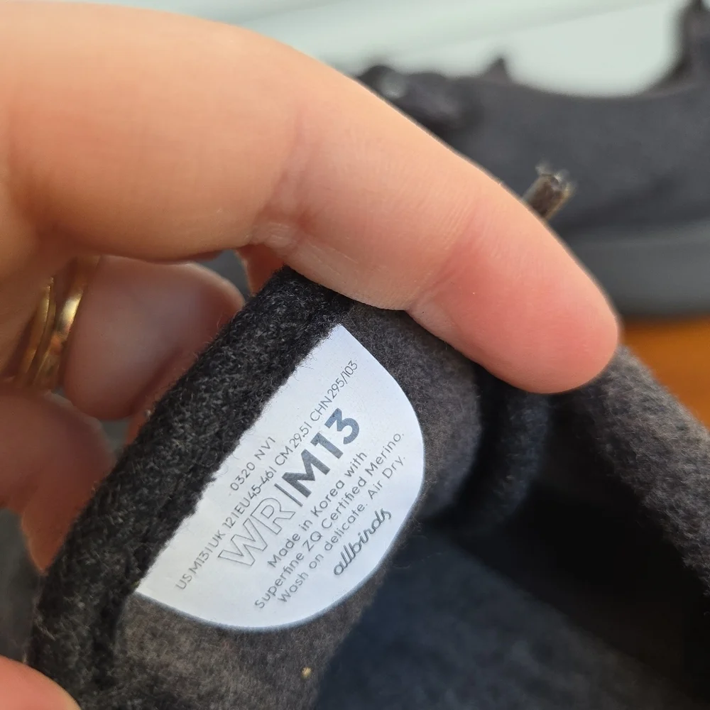 Allbirds Wool Runners Black